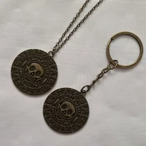 آویز طلای آزتک دزدان دریایی کارائیب